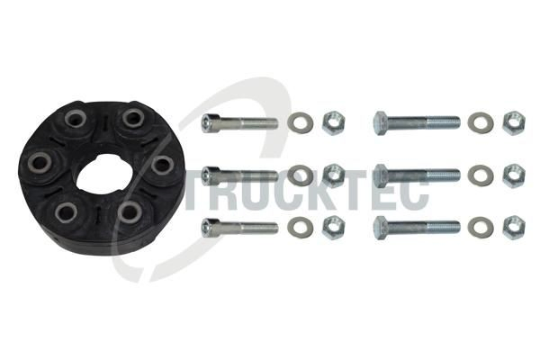0834164 Trucktec Acoplamiento elástico del cardán delantero/trasero
